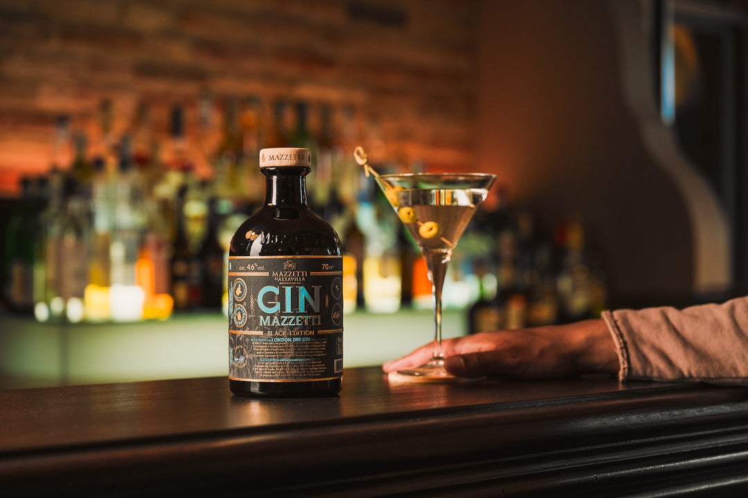 Black London Dry Gin "Mazzetti"