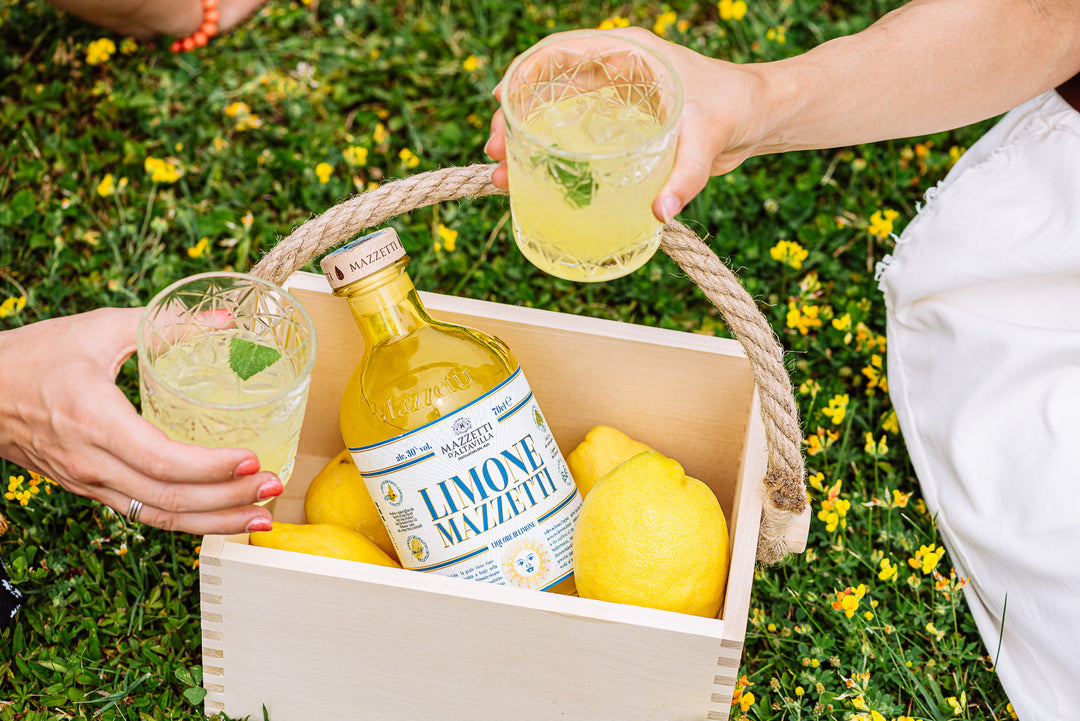 LIMONE - Italian Lemon Liquor with Grappa