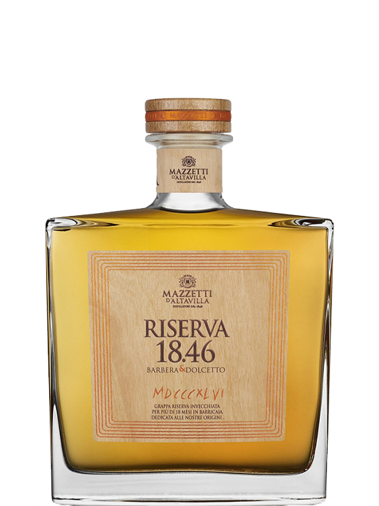 Riserva 18.46 Grappa di Barbera & Dolcetto
