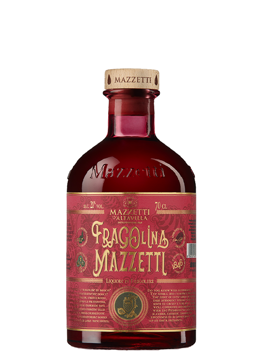FRAGOLINA - Liqueur de fraises italiennes avec de la grappa
