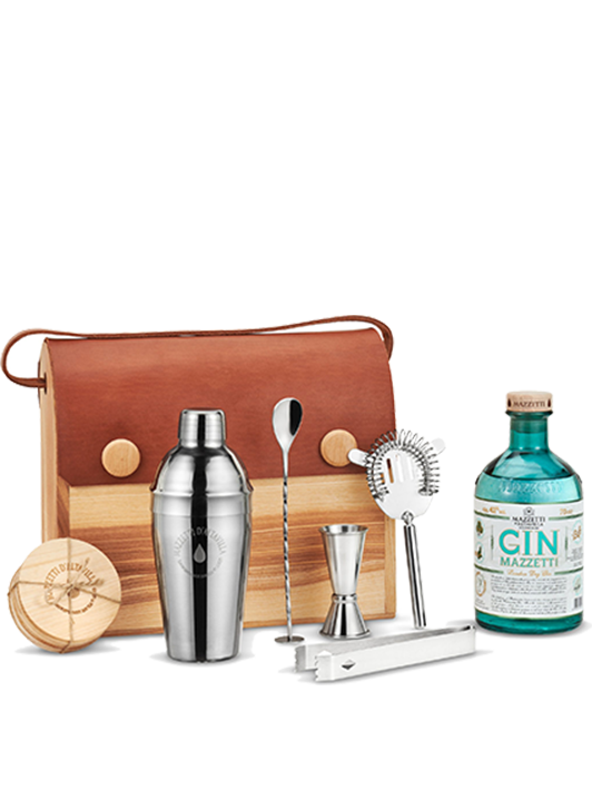 Set Barman @ Home + London Dry Gin "Mazzetti"